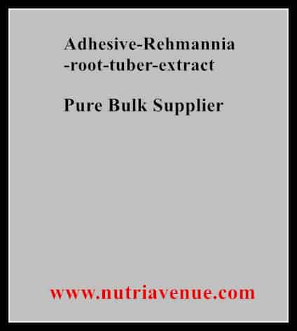 Adhesive Rehmannia Root Tuber Extract