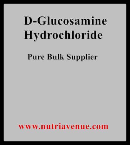 D Glucosamine Hydrochloride