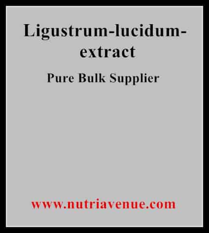 Ligustrum Lucidum Extract