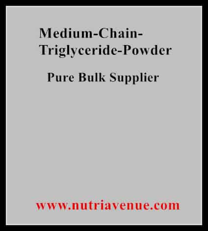 Medium Chain Triglyceride Powder