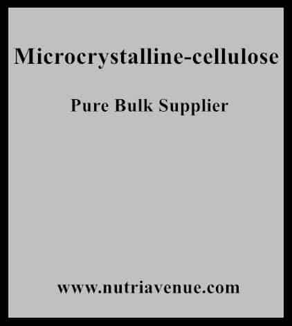 Microcrystalline Cellulose