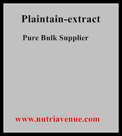 Plaintain Extract