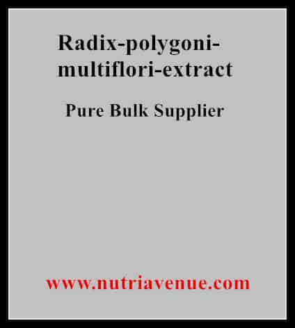 Radix Polygoni Multiflori Extract