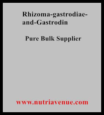 Rhizoma Gastrodiae Gastrodin