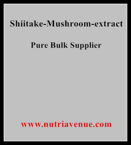 Shiitake mushroom Extract