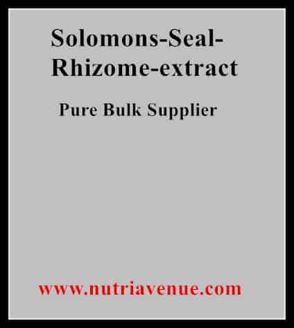 Solomons Seal Rhizome Extract