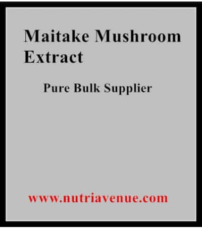 maitake mushroom extract