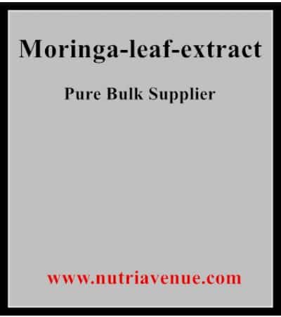 moringa leaf extract