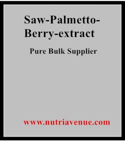 saw palmetto berry extract