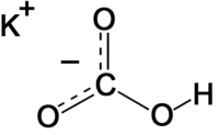 Potassium Bicarbonate structural