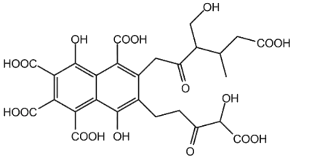 Fulvic Acid structure
