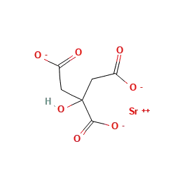 Strontium Citrate 40182-75-0 C6H5O7Sr-