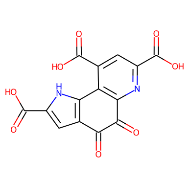 PQQ Acid structure